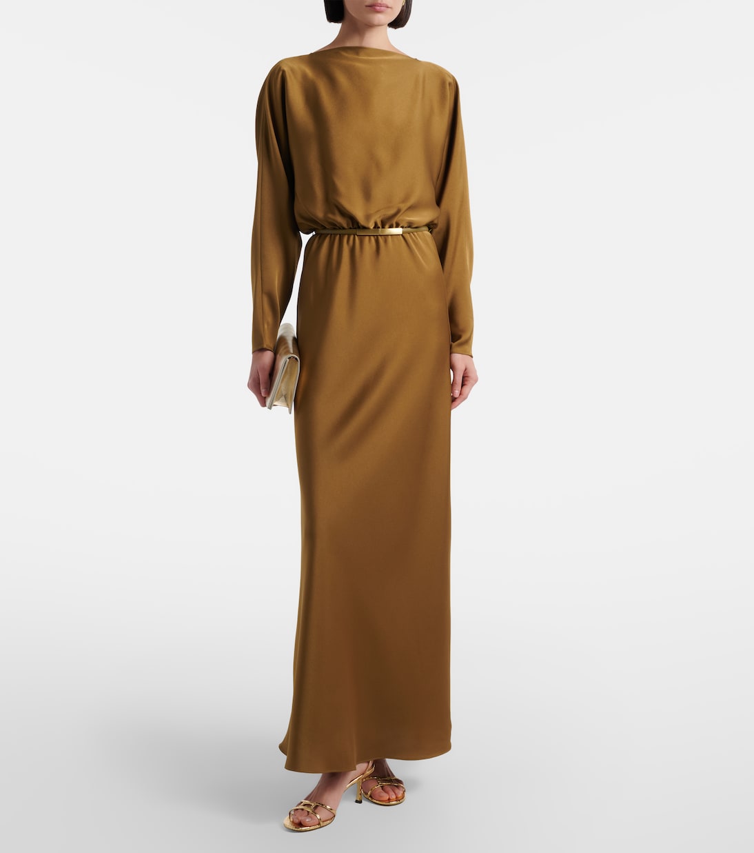 Pentola satin cocktail dress | Max Mara