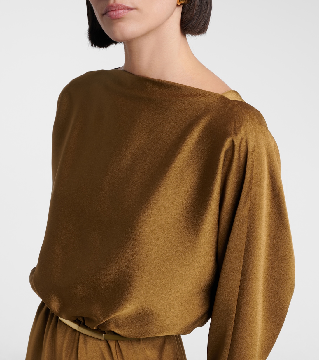 Pentola satin cocktail dress | Max Mara