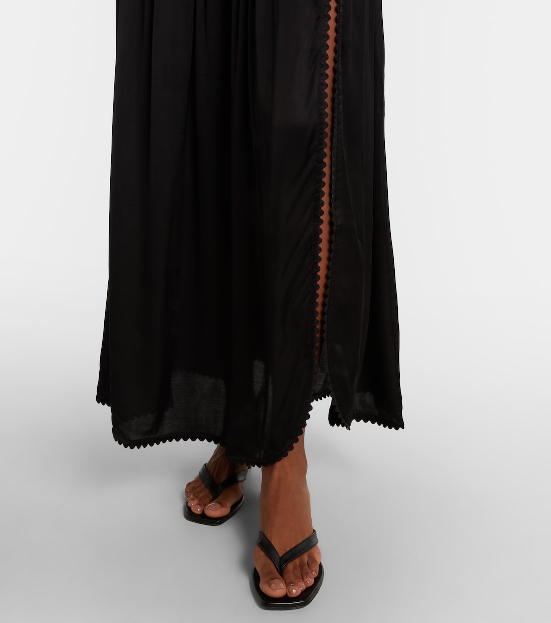 Scalloped maxi skirt | Poupette St Barth