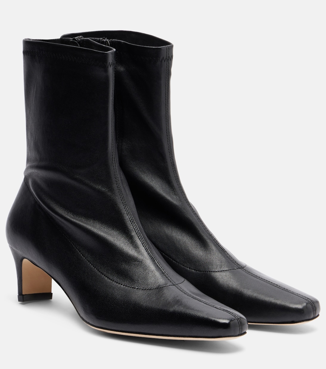 Wally leather ankle boots | Staud
