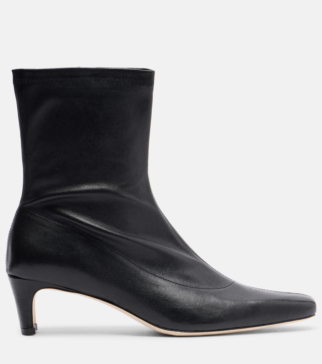 Wally leather ankle boots | Staud