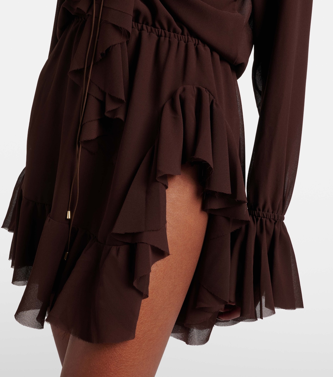 Bellen ruffled minidress | Bananhot
