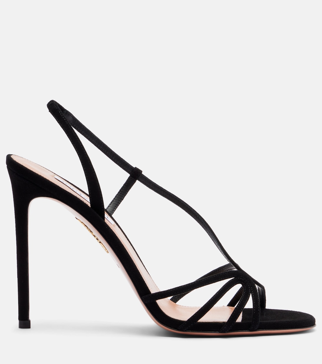 Sandales Talk To Me 105 en daim | Aquazzura