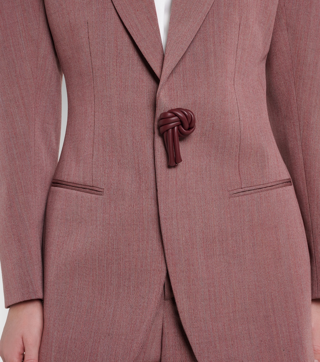 Blazer in misto lana e lino | Bottega Veneta