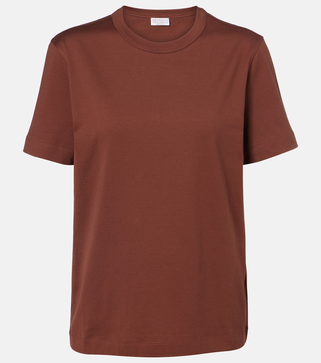 Cotton jersey T-shirt | Brunello Cucinelli