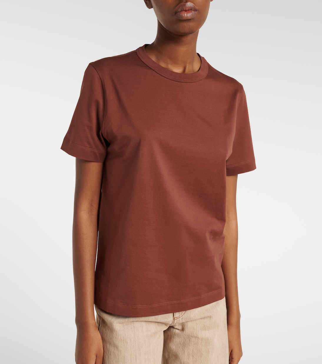 Cotton jersey T-shirt | Brunello Cucinelli