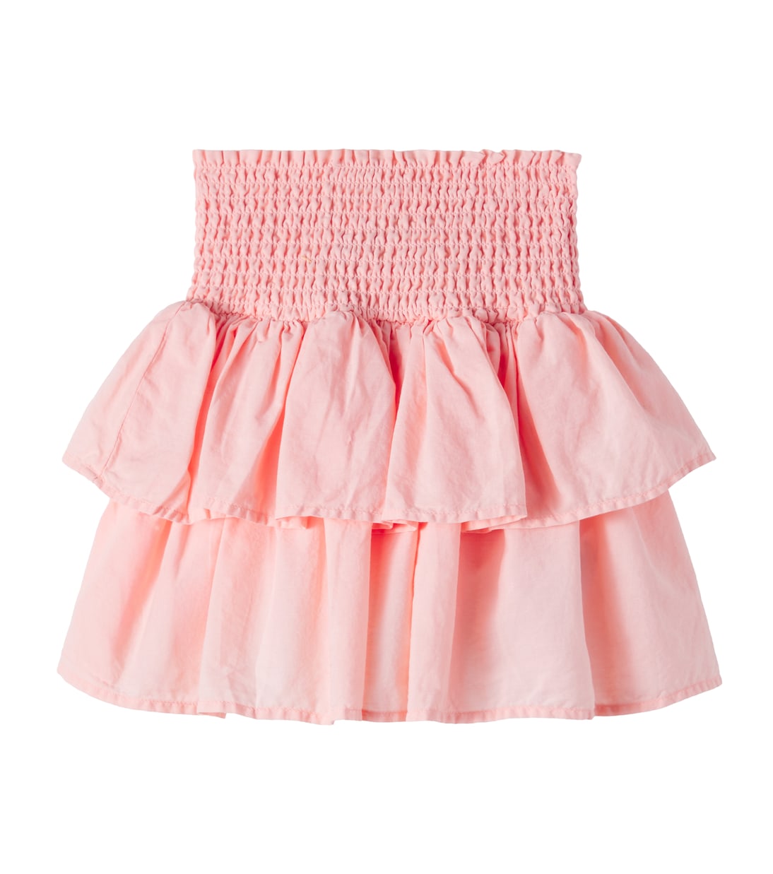 Bonita ruched cotton skirt | Molo