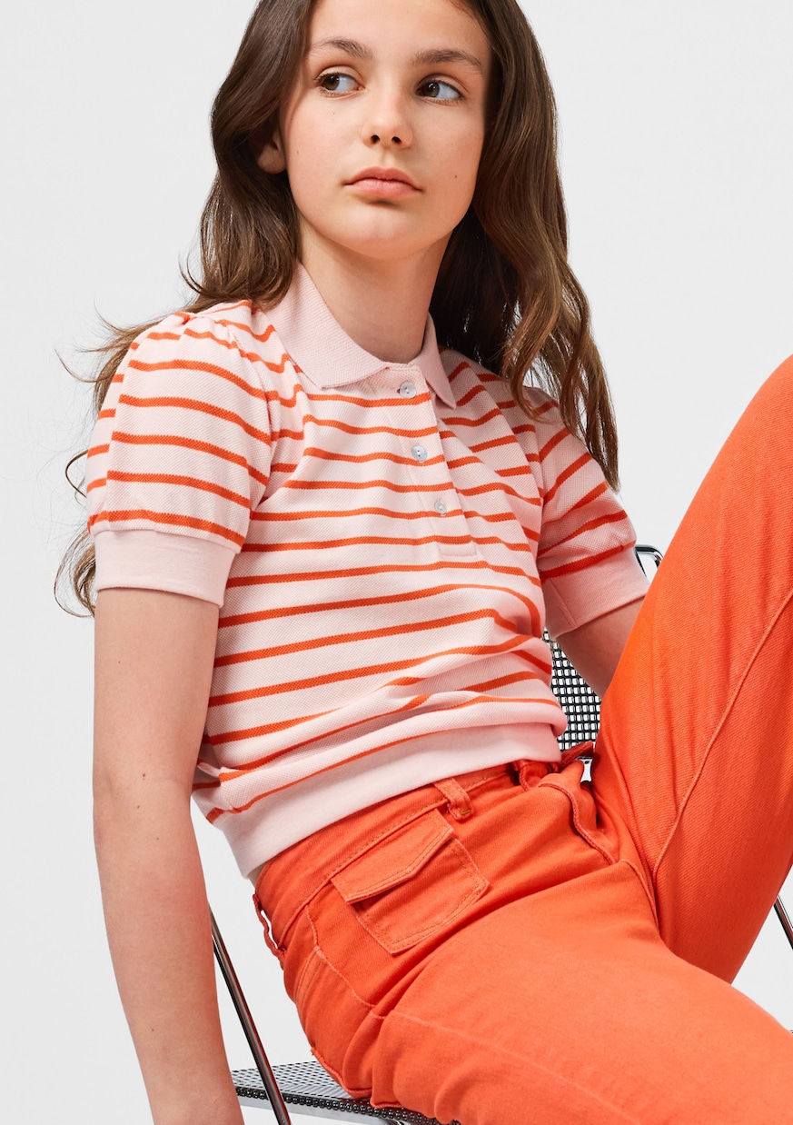 Polo Raki de piqué de algodón a rayas | Molo