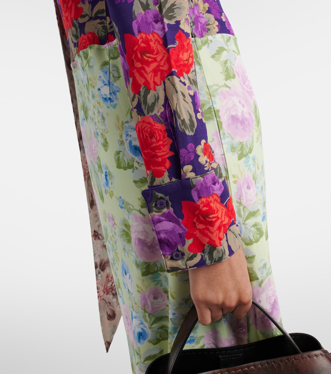 Dalmati floral midi dress | Acne Studios