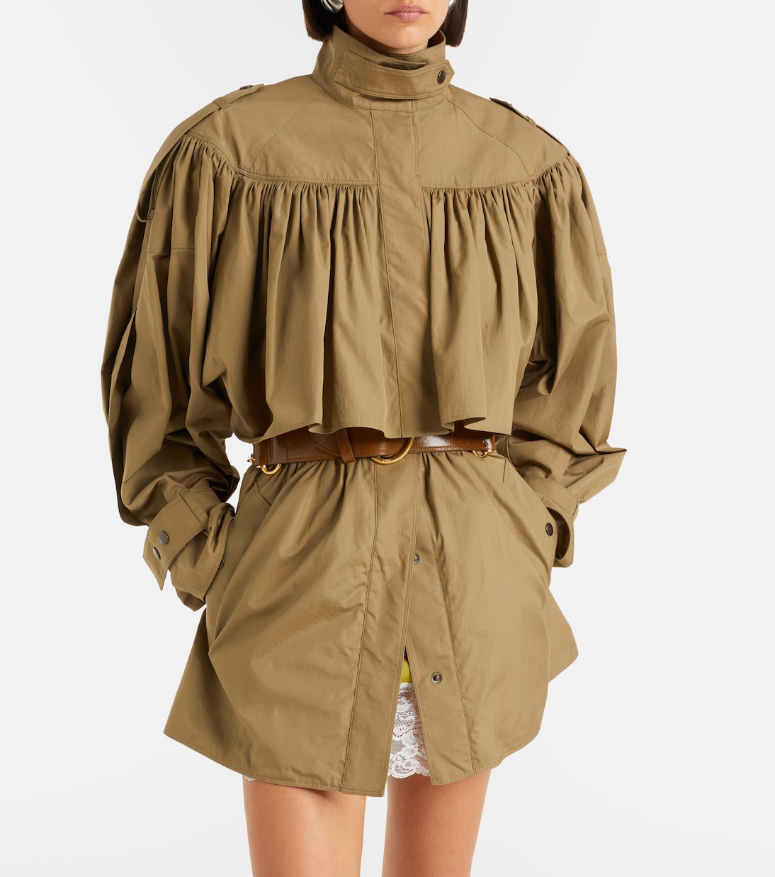 Gabardina de popelín de algodón | Chloé