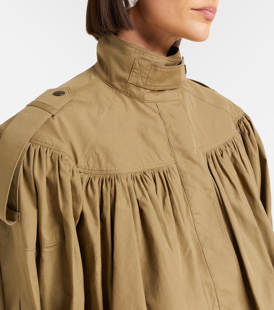 Gabardina de popelín de algodón | Chloé