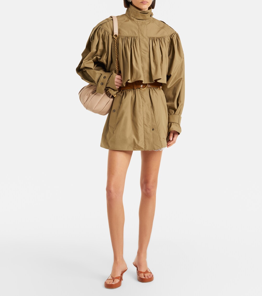 Gabardina de popelín de algodón | Chloé