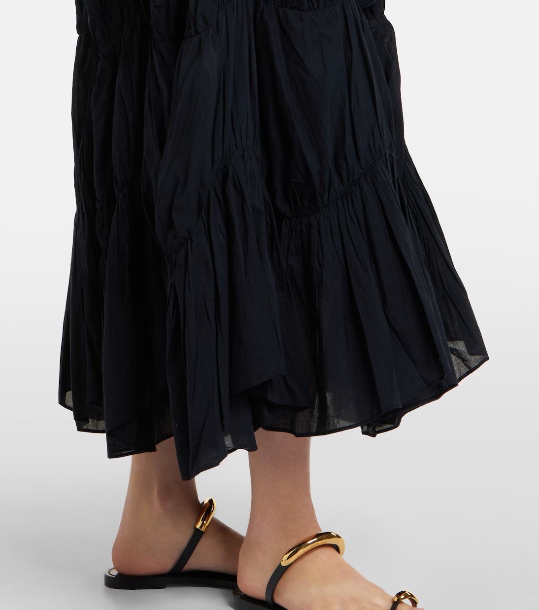 Vestido largo Emmalina de gasa de algodón | Ulla Johnson