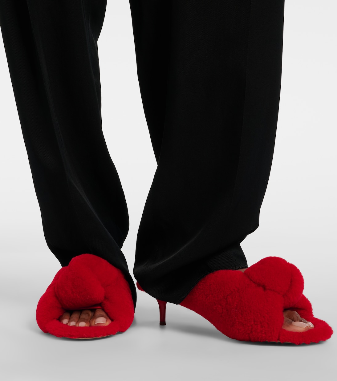 Mules Cherry | Bottega Veneta