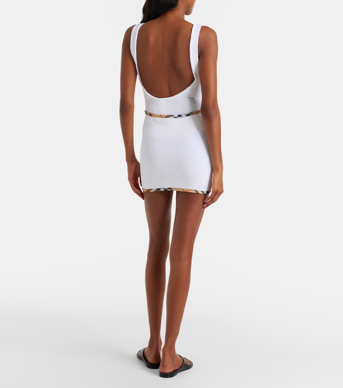 x Hunza G Devyn beach cover-up | Burberry