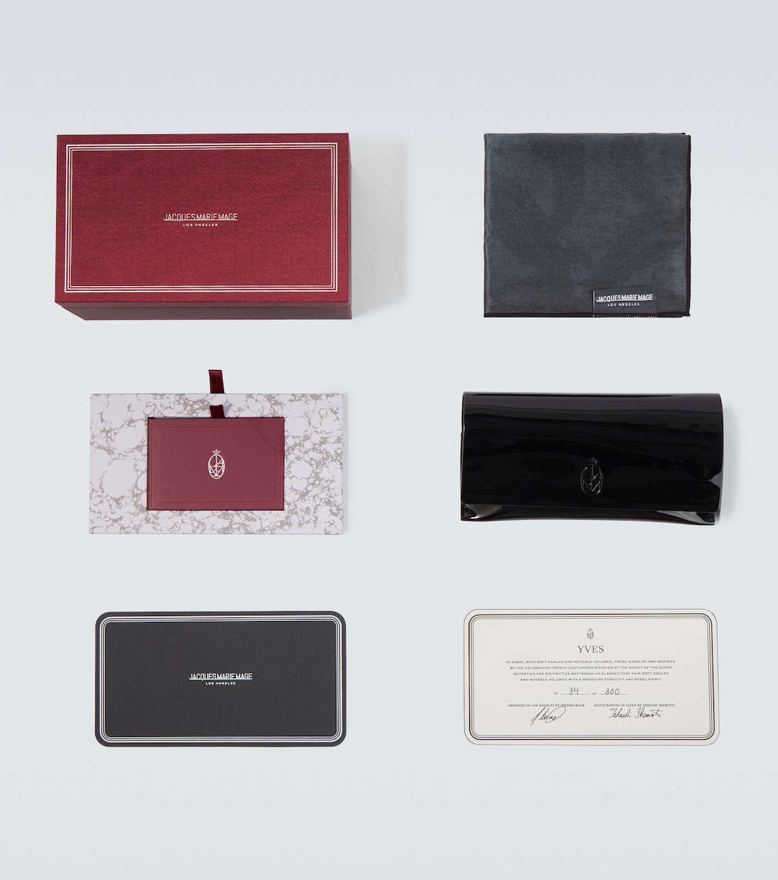 Occhiali da sole squadrati Yves | Jacques Marie Mage