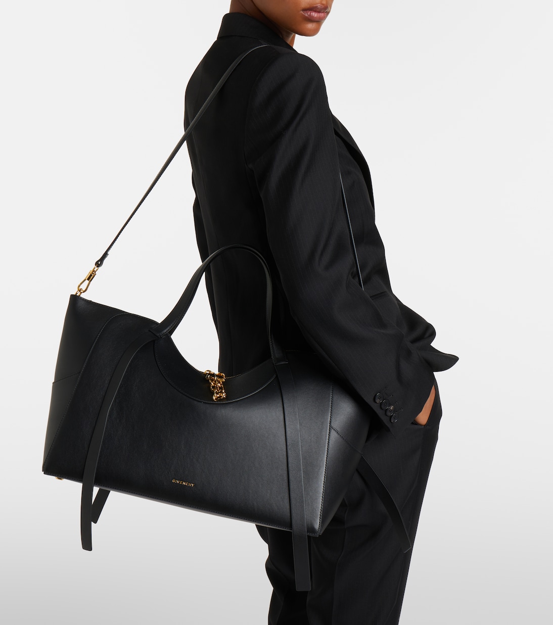 The Snatch Large leather tote bag | Givenchy