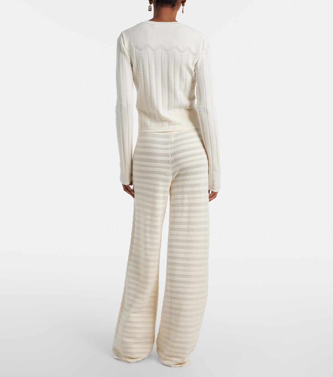 Weite Hose Tanya aus Pointelle-Strick | Faithfull