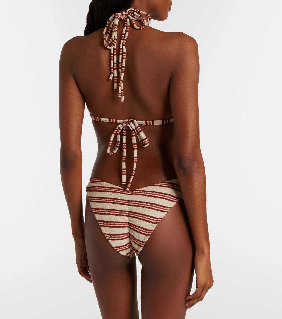 Lulu striped bikini bottoms | Montce