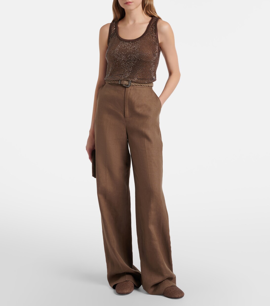 Pantalon ample Dean en lin | Ralph Lauren Collection