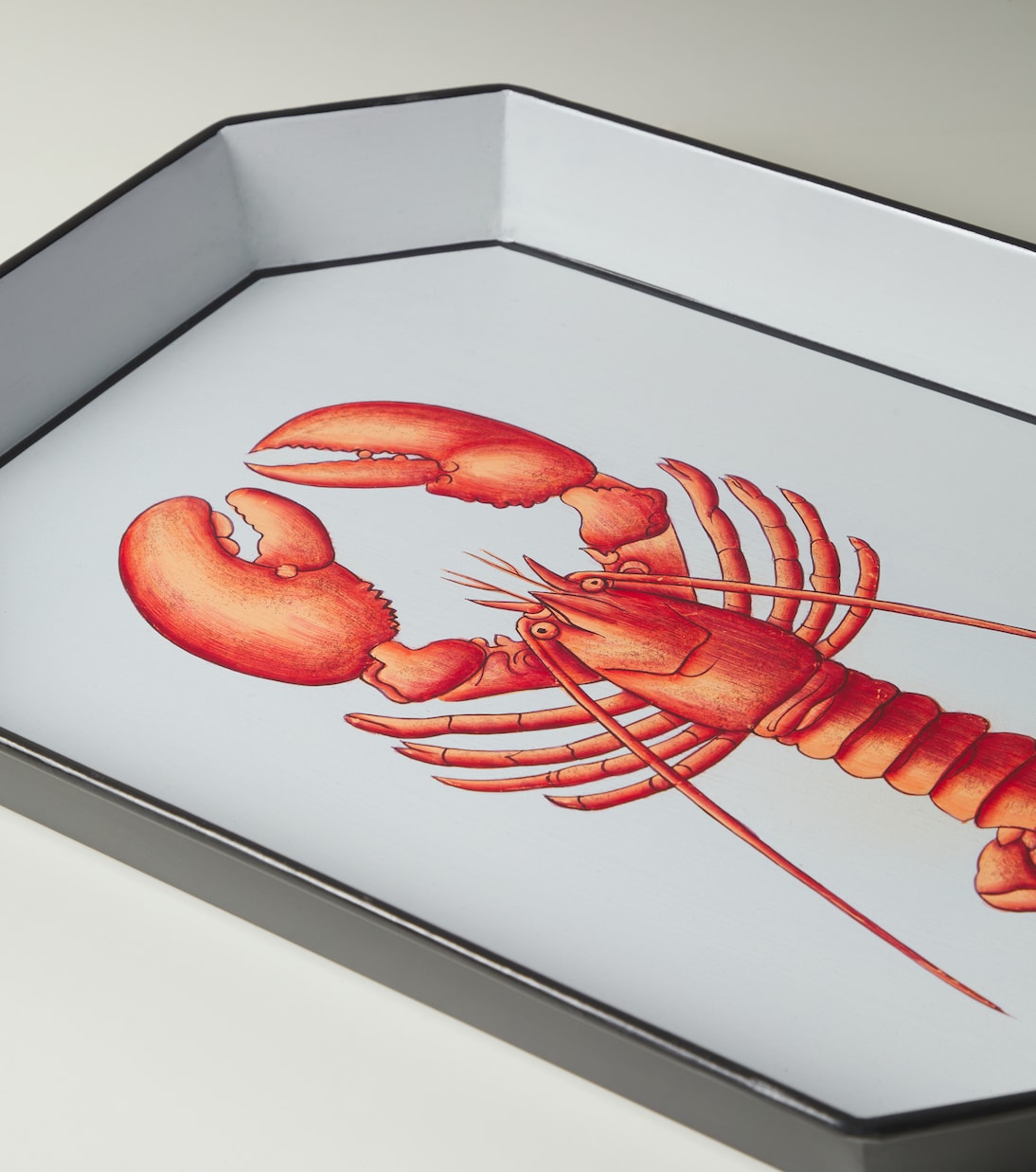 Lacquered metal decorative tray | Les-Ottomans