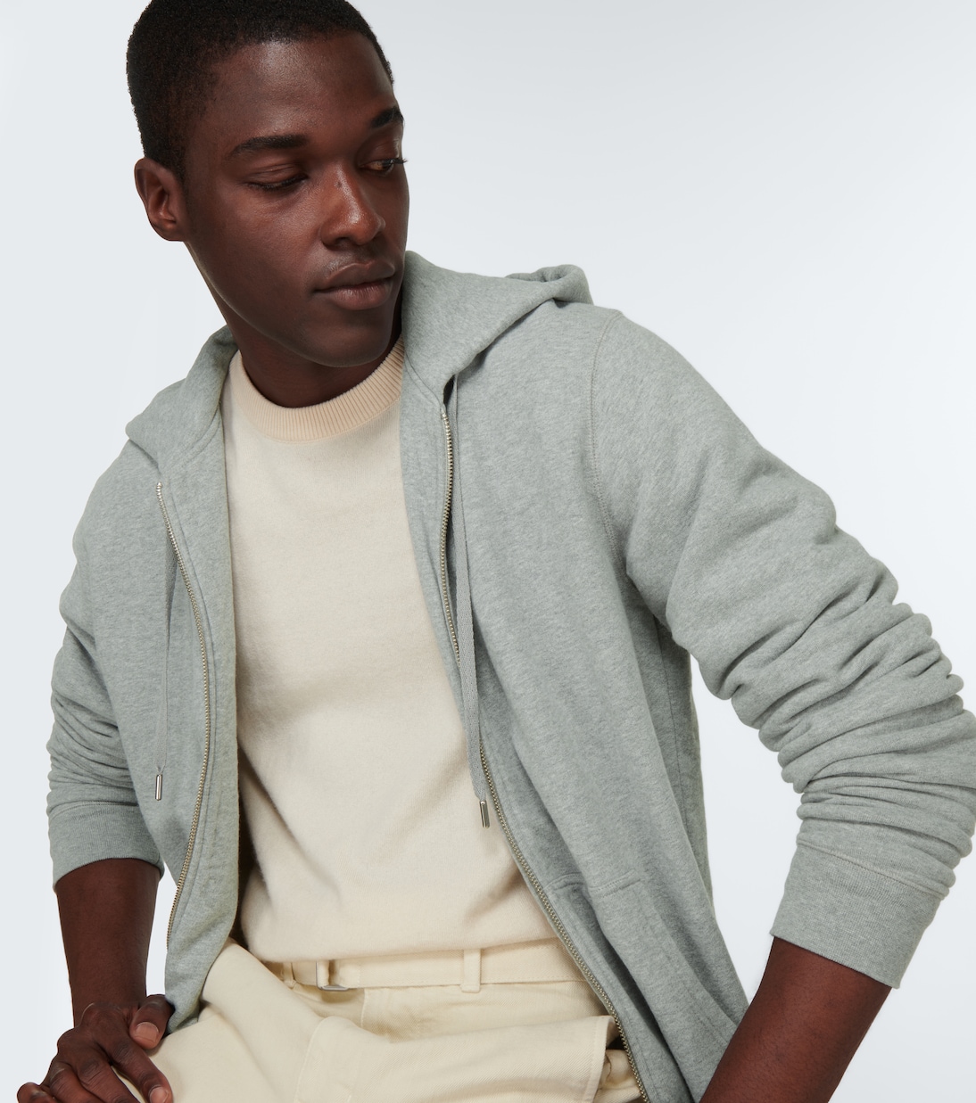 Sudadera de jersey de algodón | Sunspel