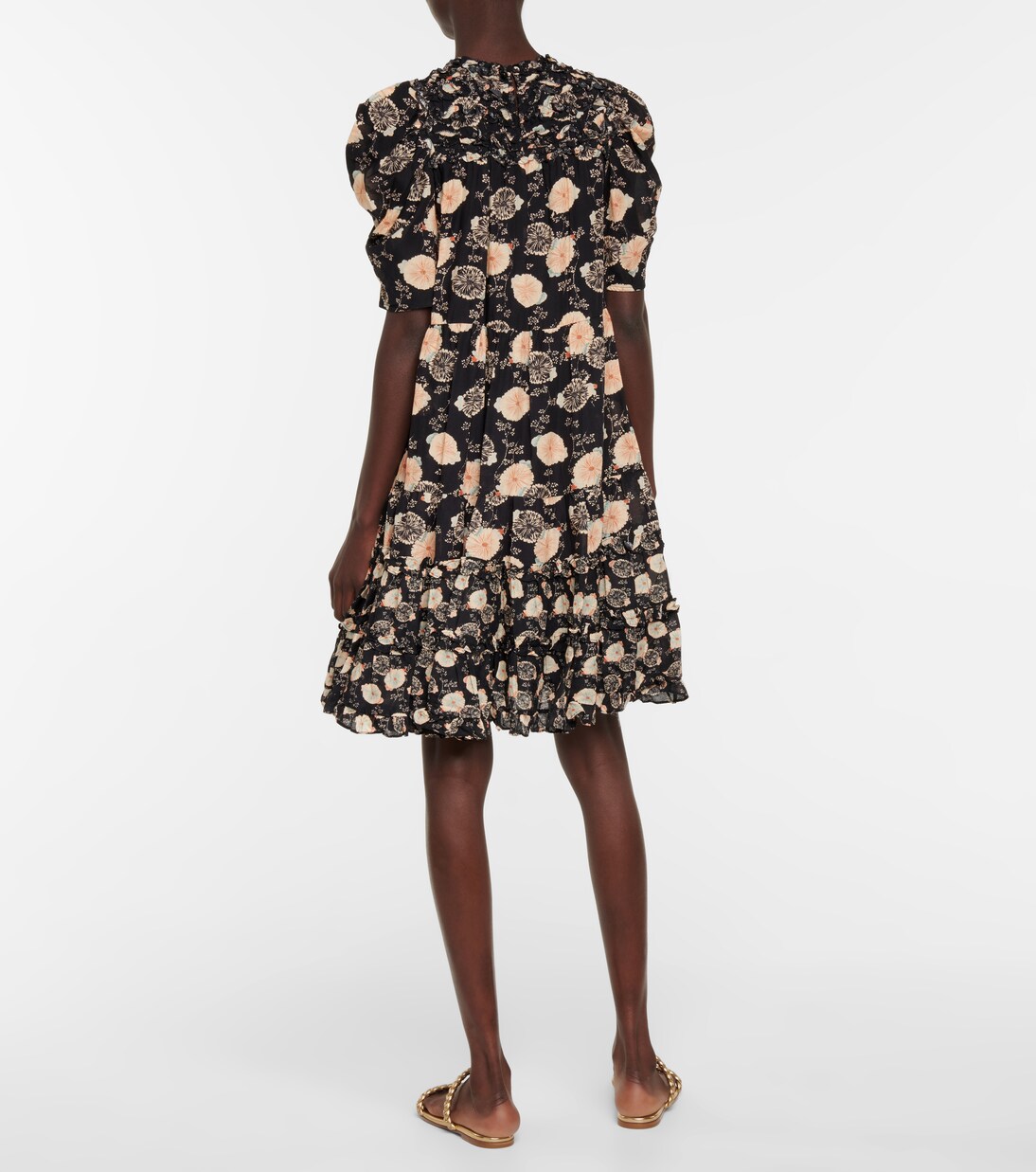 Mini-robe Cassian floral en coton mélangé | Ulla Johnson