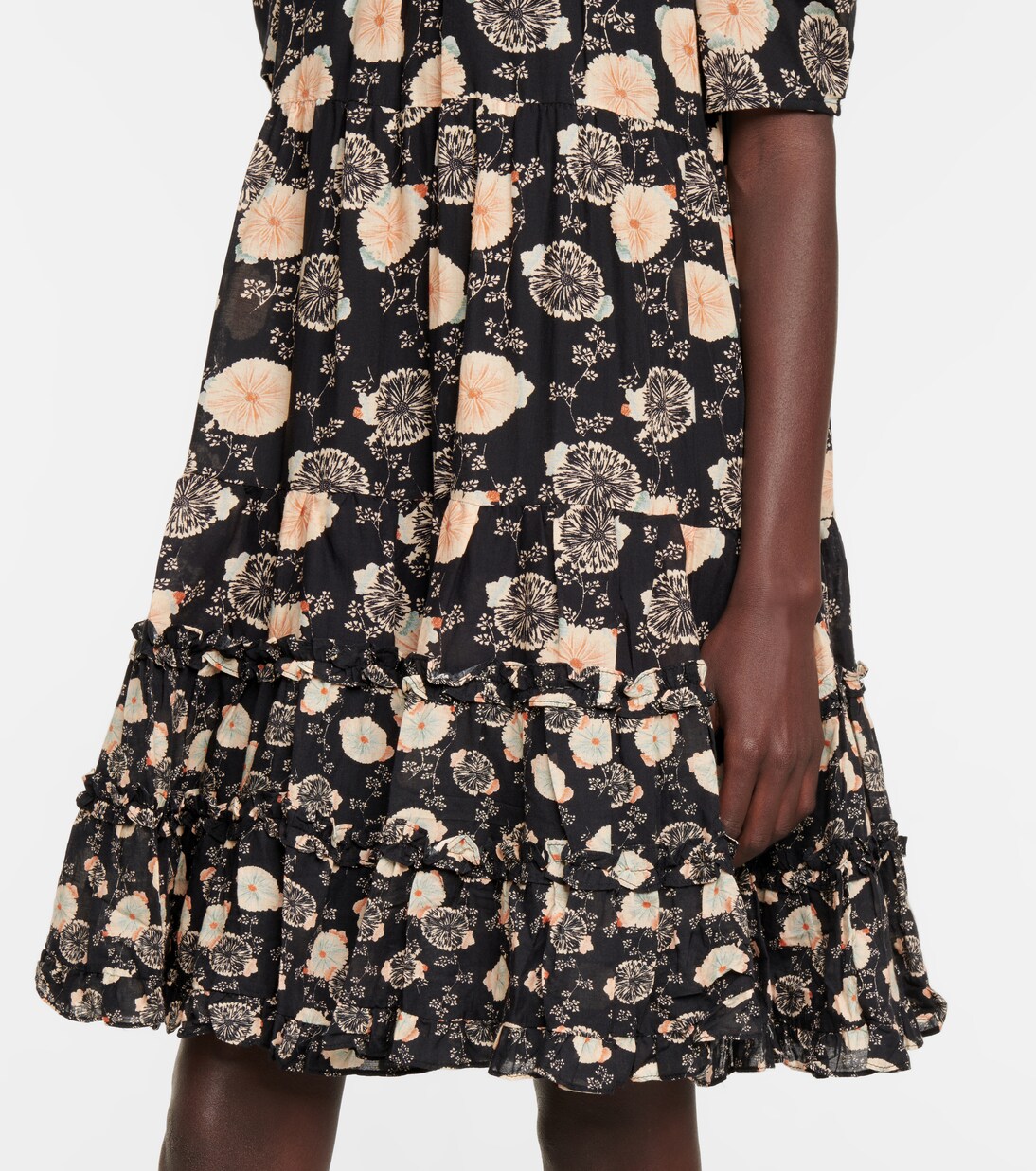 Mini-robe Cassian floral en coton mélangé | Ulla Johnson