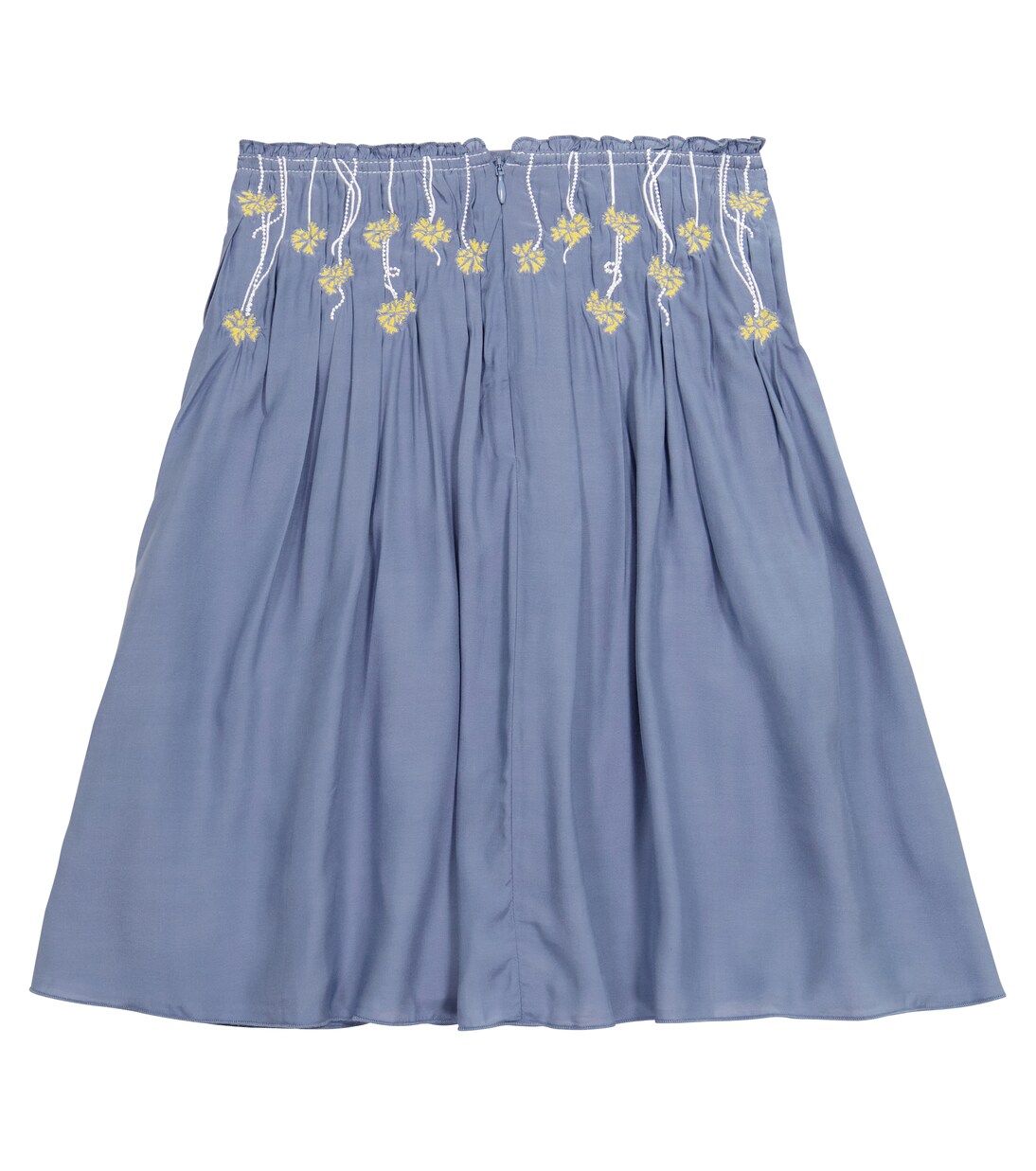 Floral-embroidered skirt | Chloé Kids
