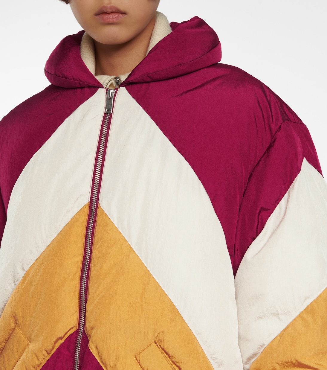 Bacelia colorblocked puffer jacket | Isabel Marant