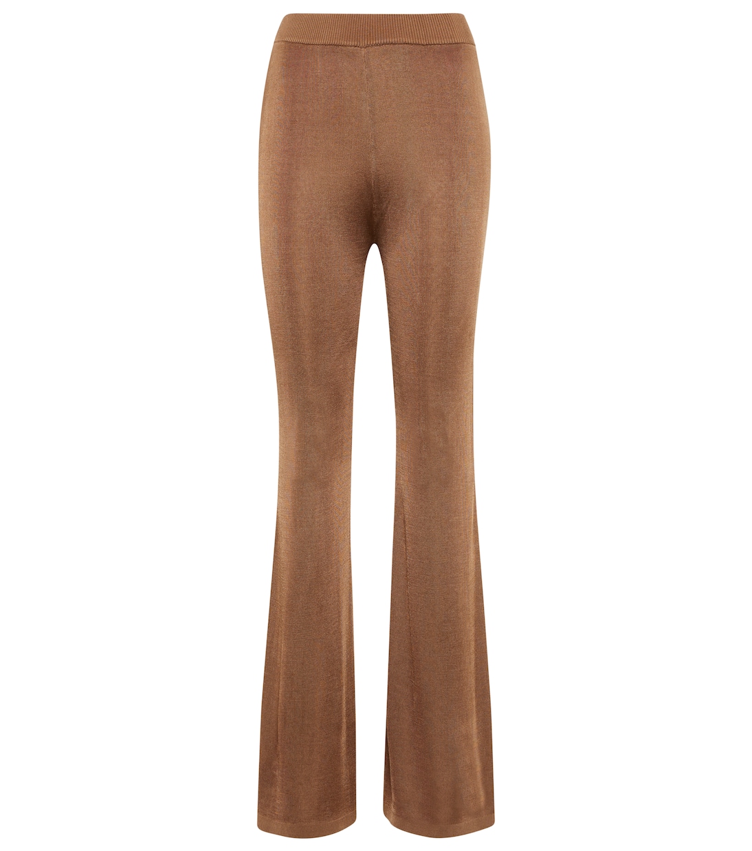 Pantalon évasé Moonstone à taille haute | Staud