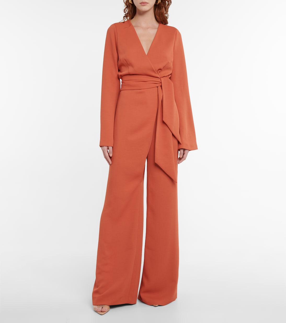 Marina belted jumpsuit | Galvan