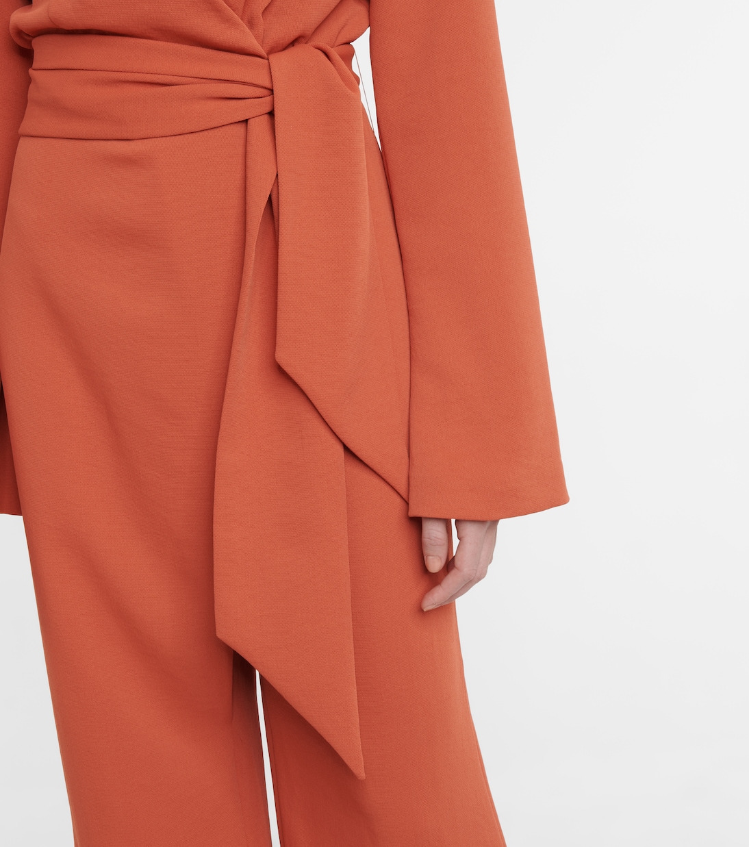 Marina belted jumpsuit | Galvan