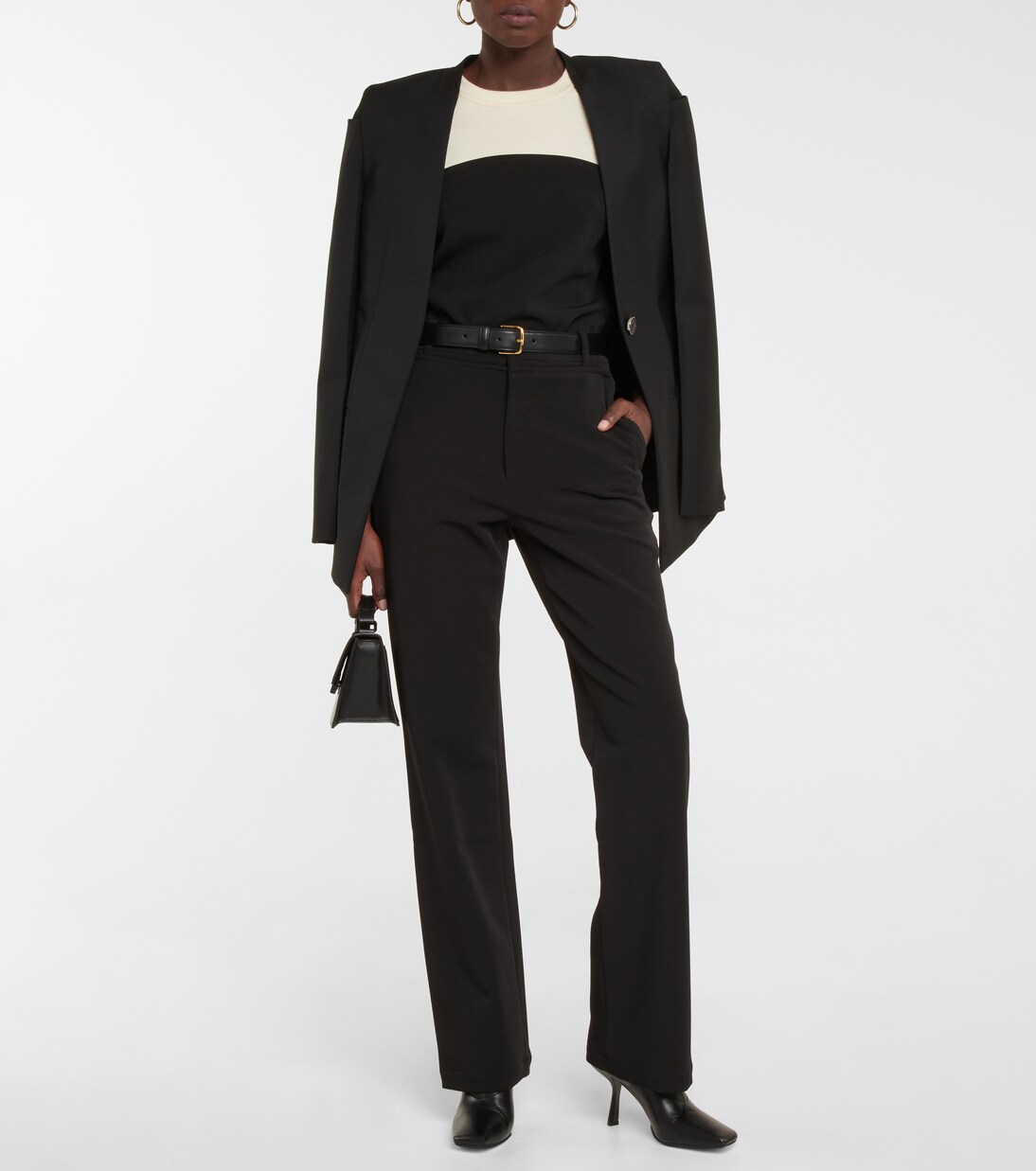 Pantalon évasé à taille haute | Proenza Schouler