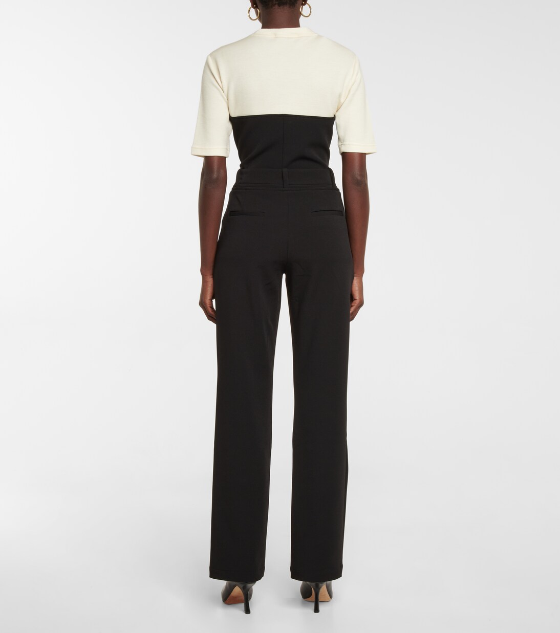 Pantalon évasé à taille haute | Proenza Schouler
