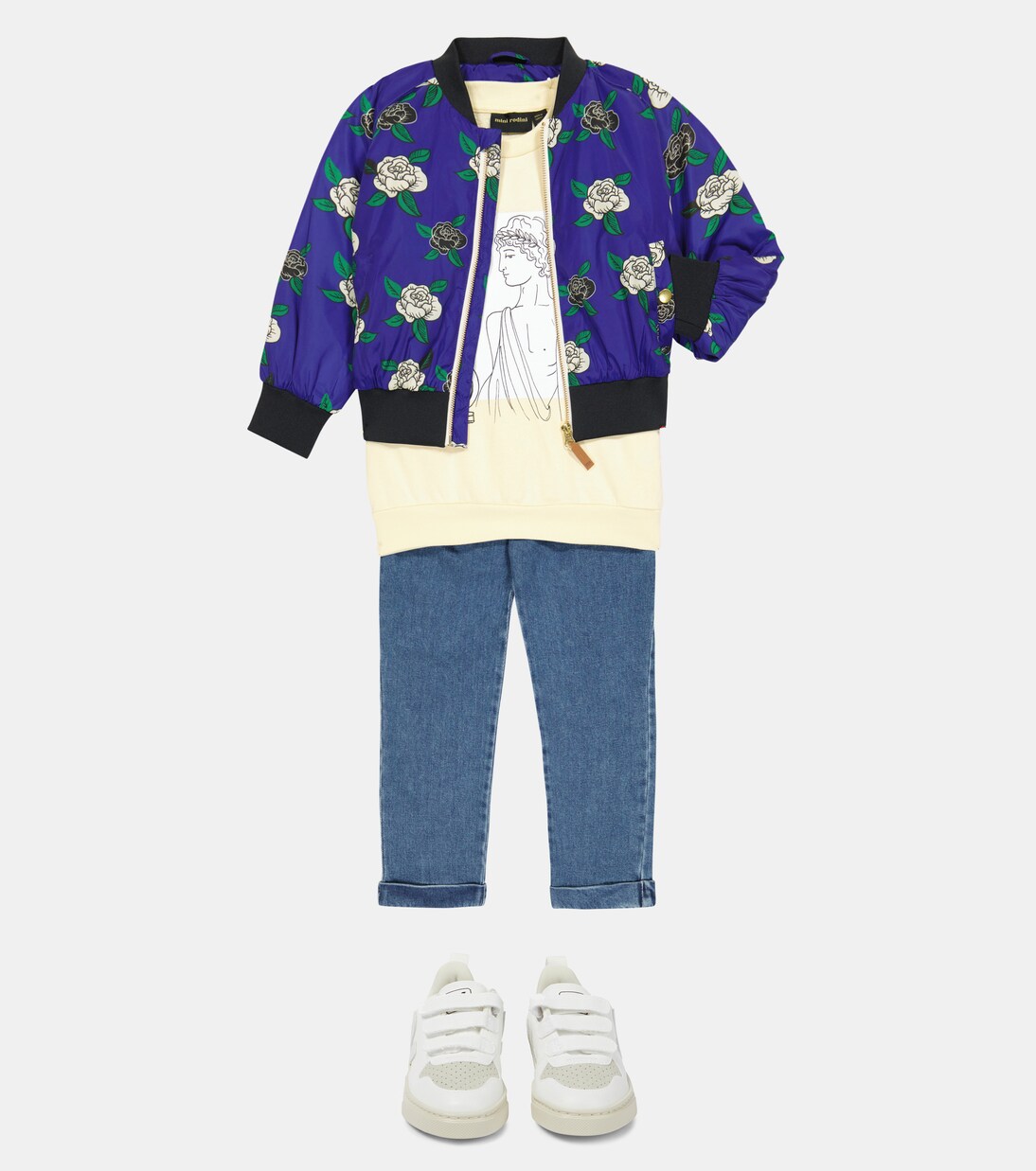 Veste bomber à fleurs | Mini Rodini