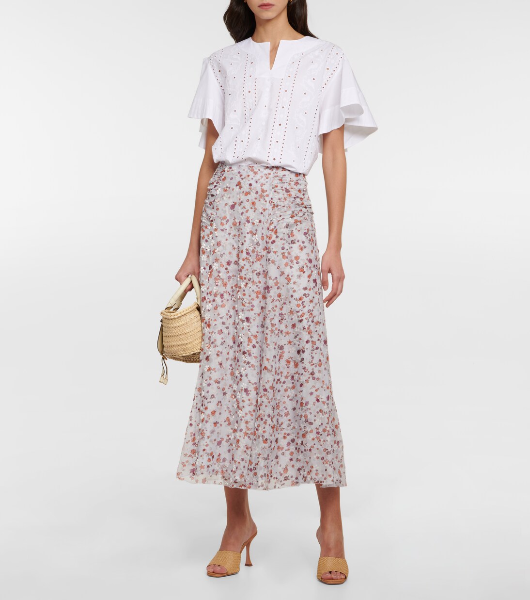 Bedruckter Midirock Drapy Softness | Dorothee Schumacher