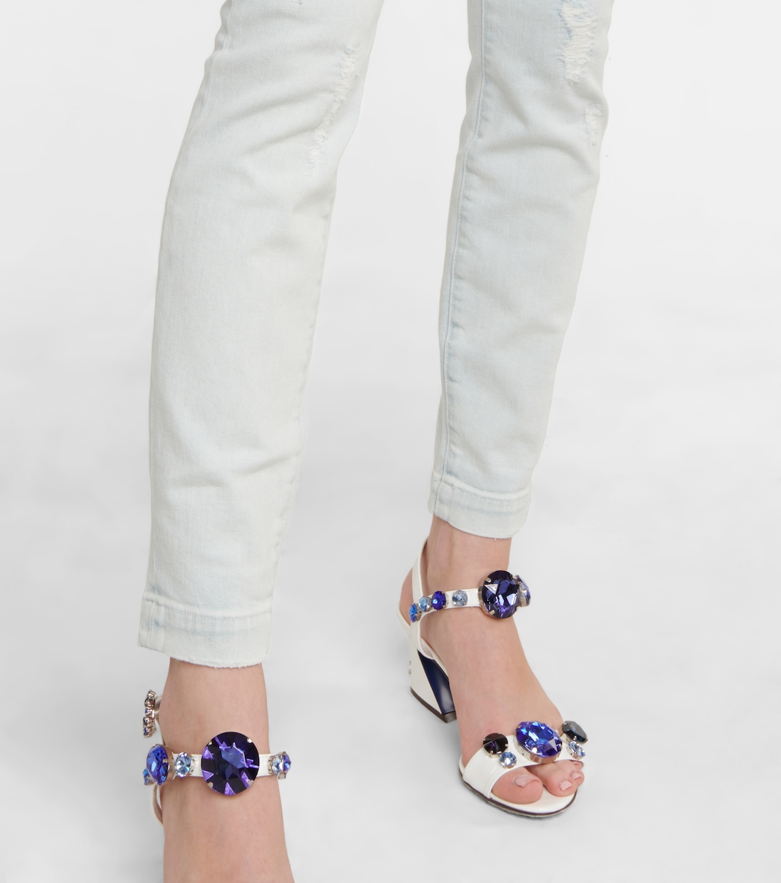 Distressed Skinny Jeans | Dolce&Gabbana