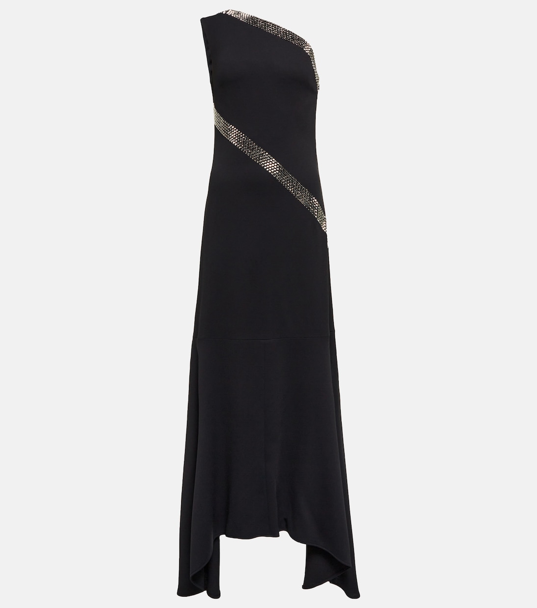 One-Shoulder-Maxikleid aus Baumwolle | Stella McCartney