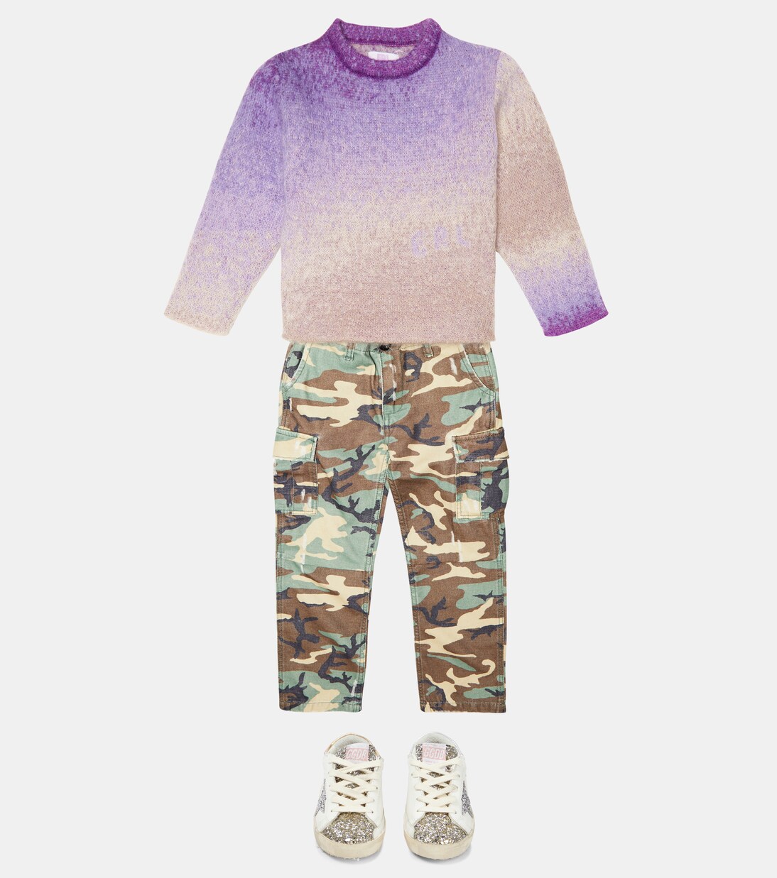 Gradient mohair-blend sweater | ERL Kids