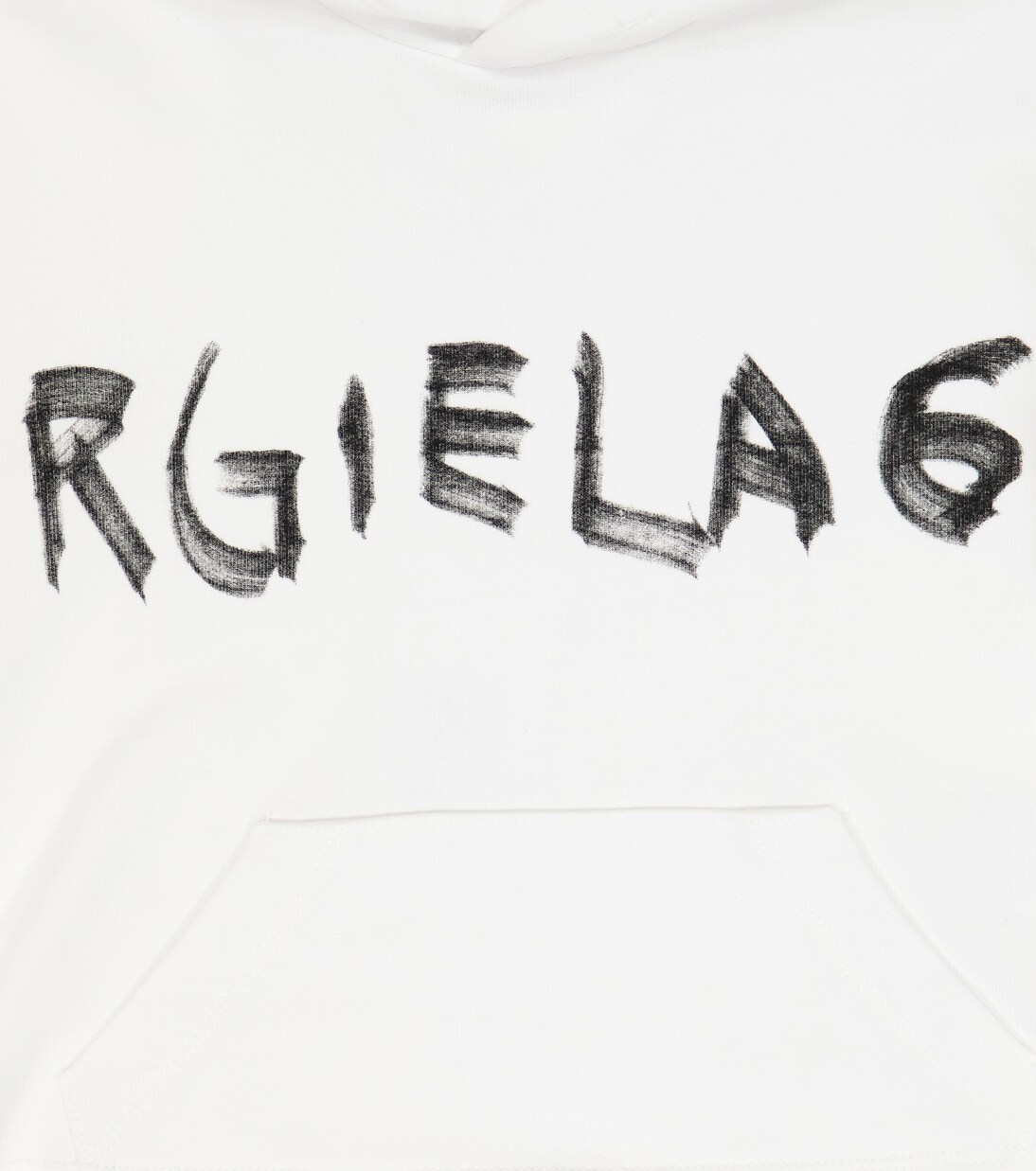 Sweat-shirt à capuche en coton à logo | MM6 Maison Margiela Kids