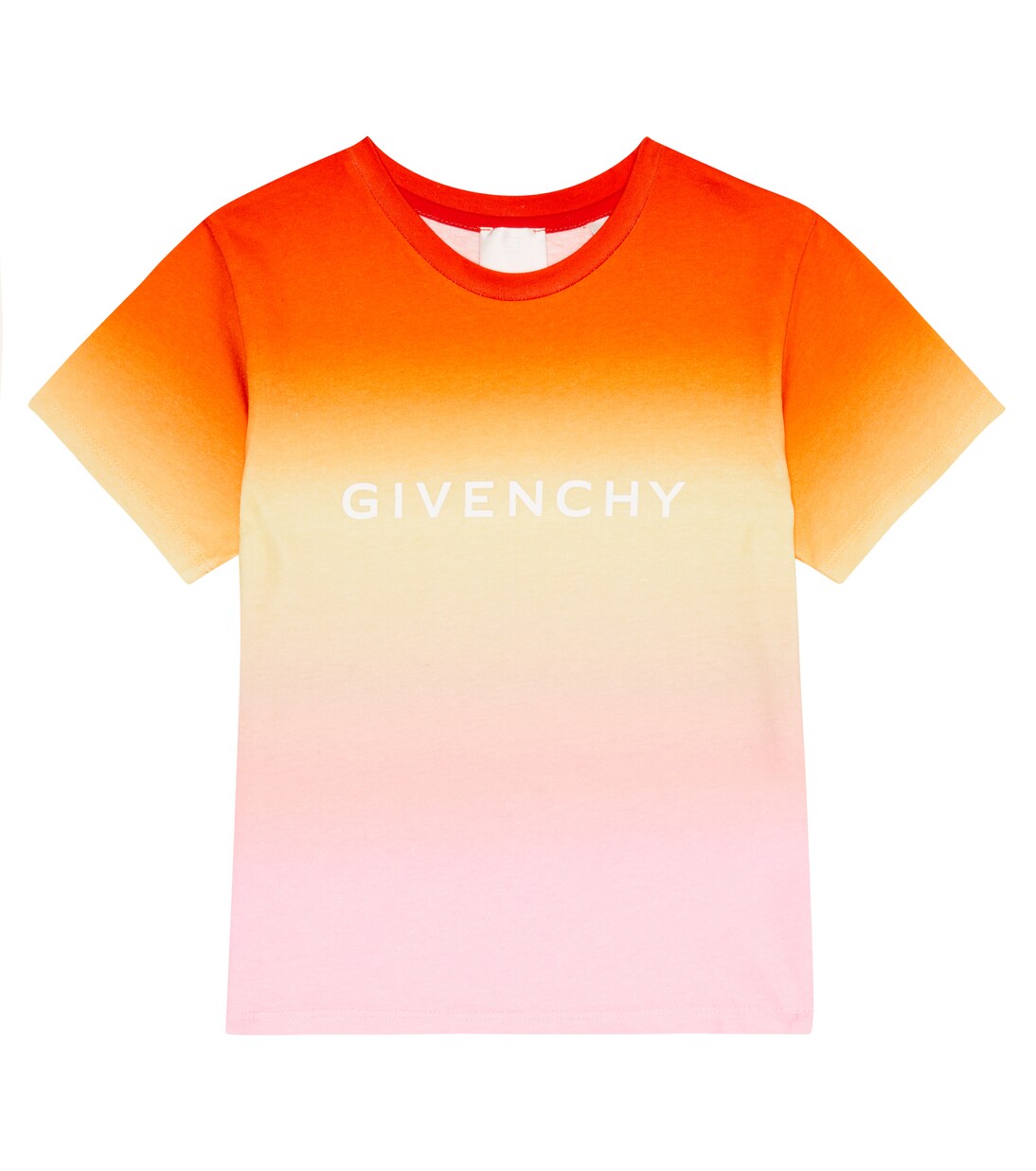 Gradient cotton jersey T-shirt | Givenchy Kids