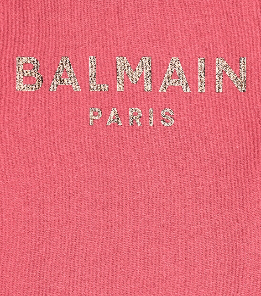 Logo cotton jersey T-shirt | Balmain Kids