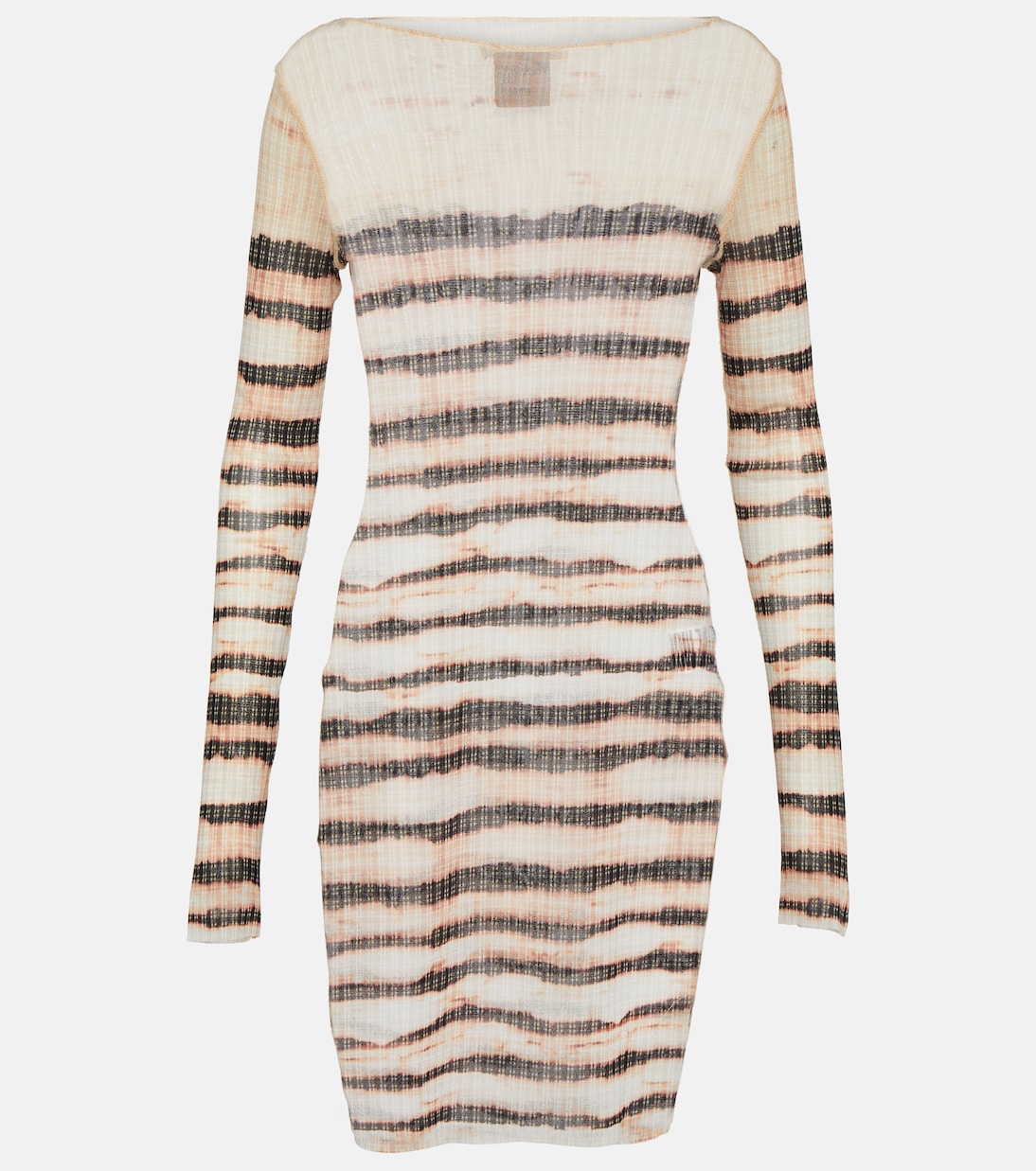 x KNWLS striped minidress    | Jean Paul Gaultier