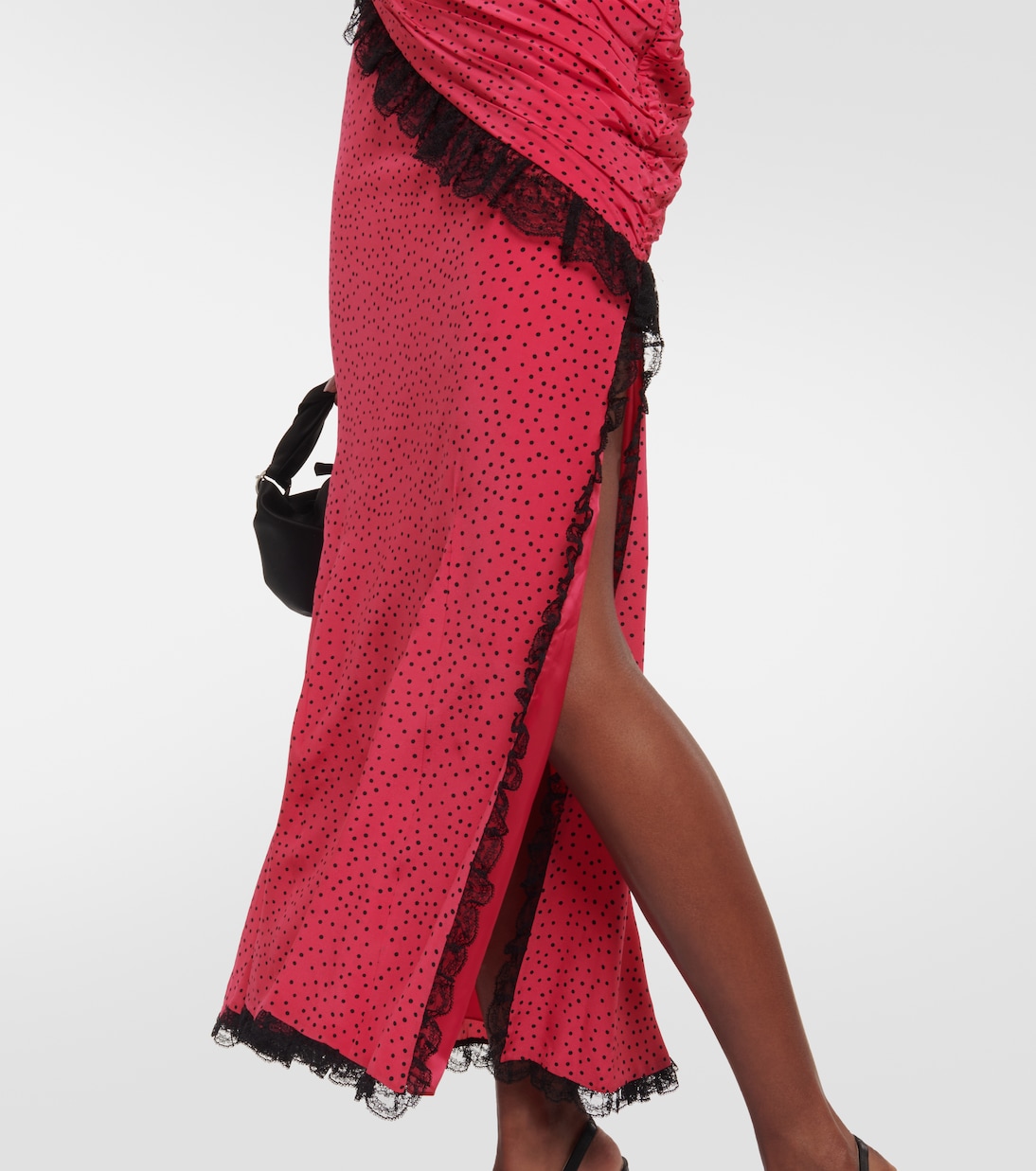 Robe longue en soie | Alessandra Rich