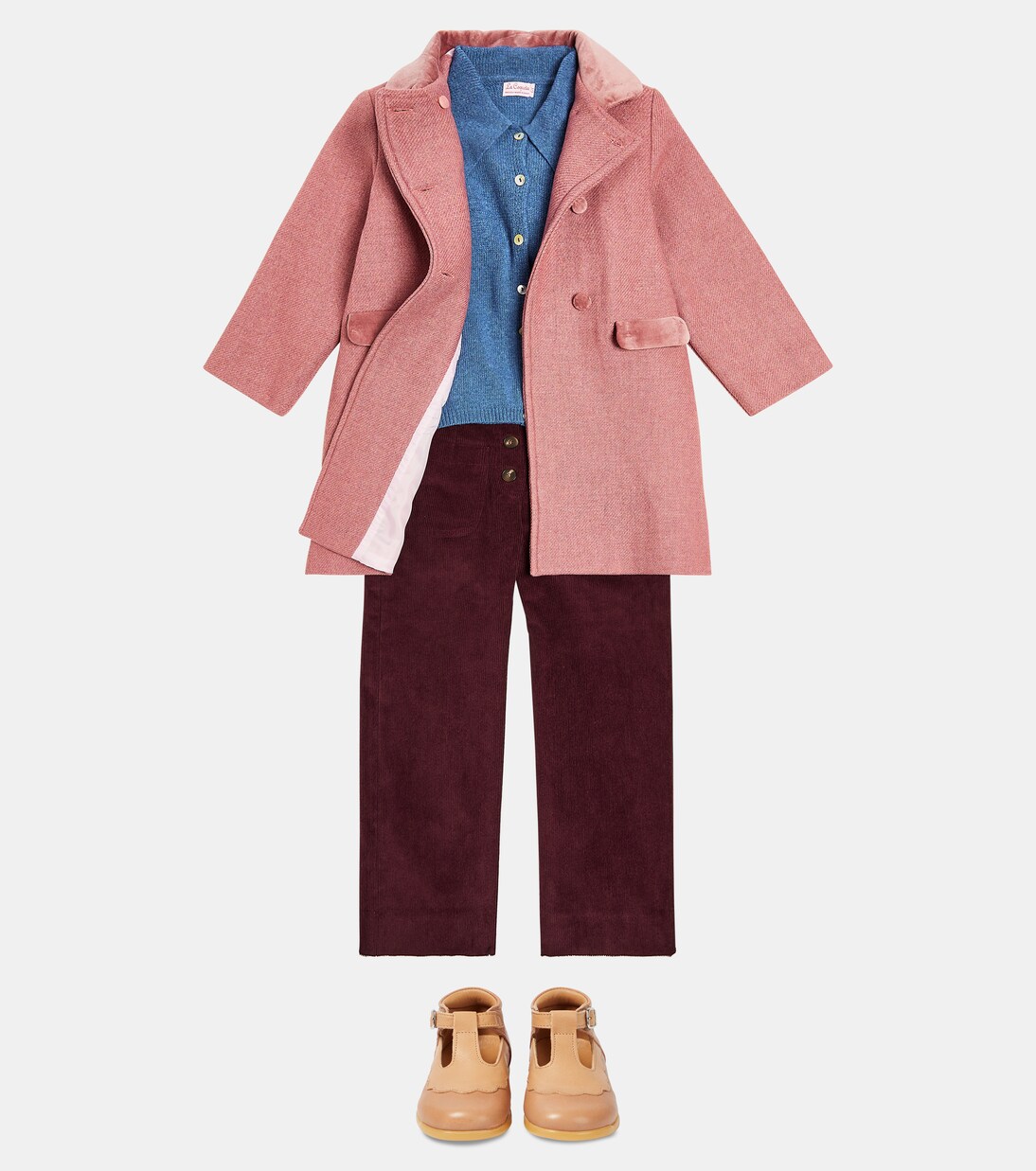 Hose Alma aus Baumwoll-Cord | La Coqueta