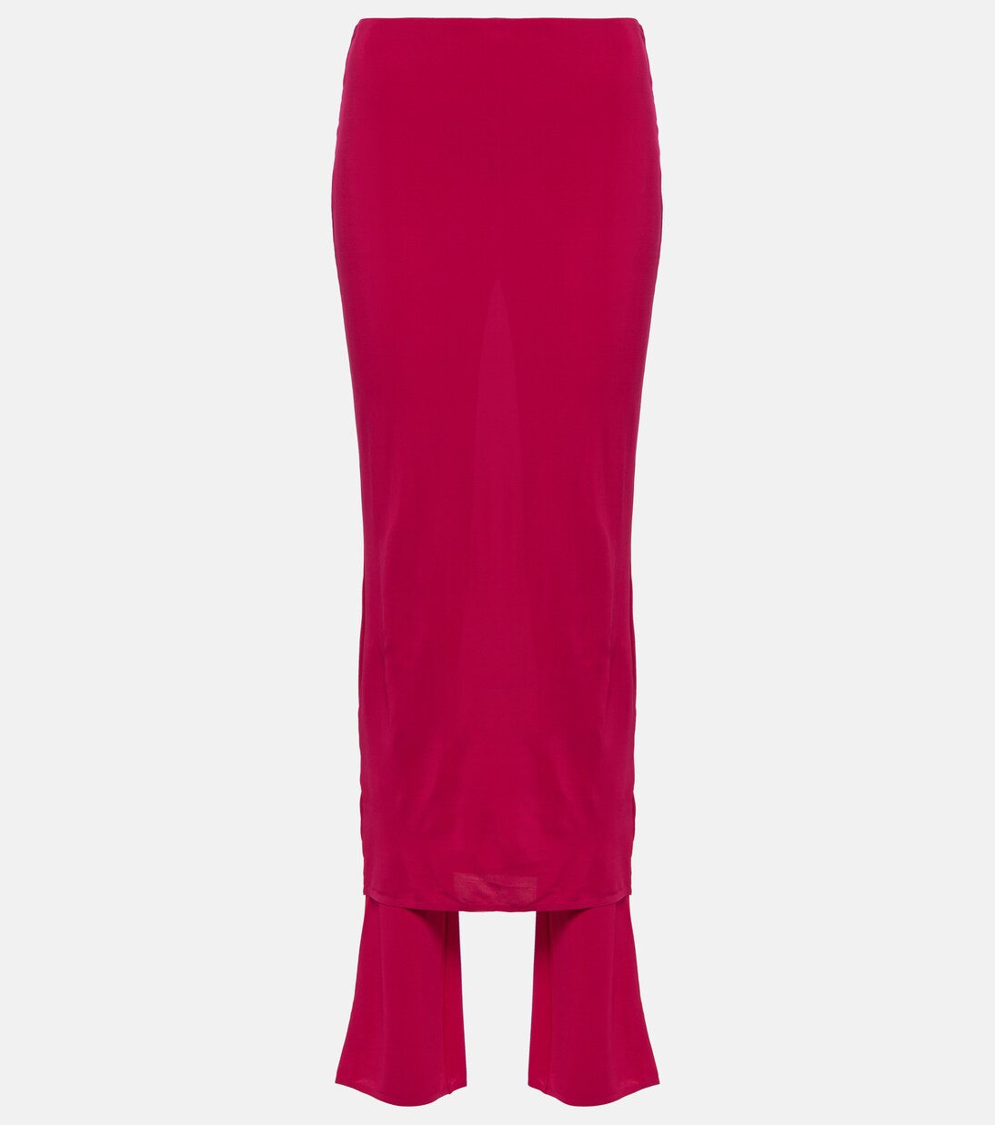 High-rise jersey skirt pants | Alaïa