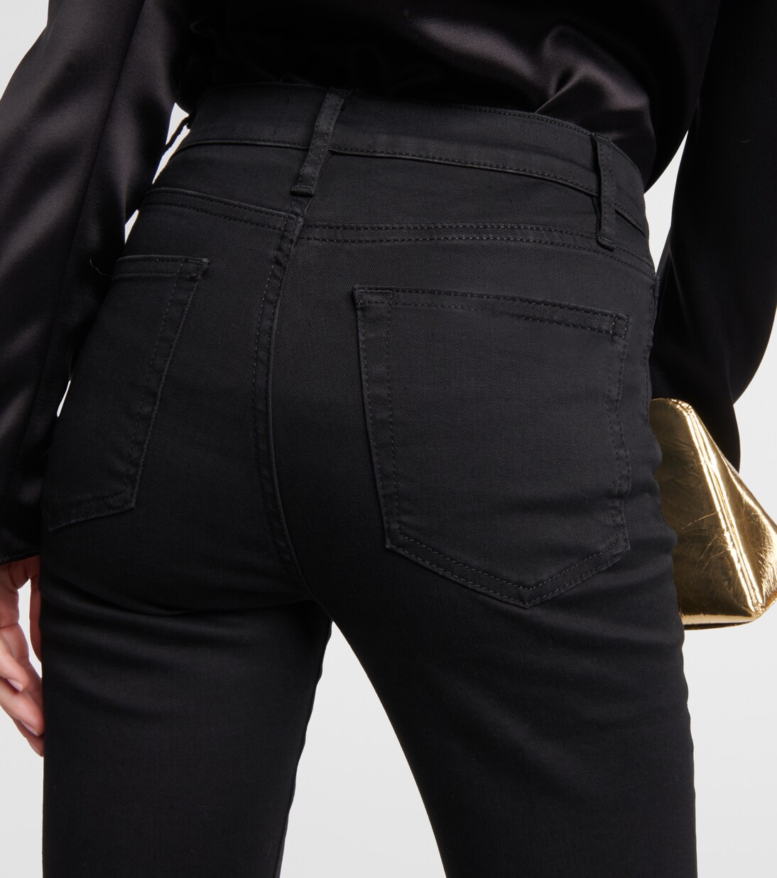 Croppe Straight Jeans Le High Straight | Frame