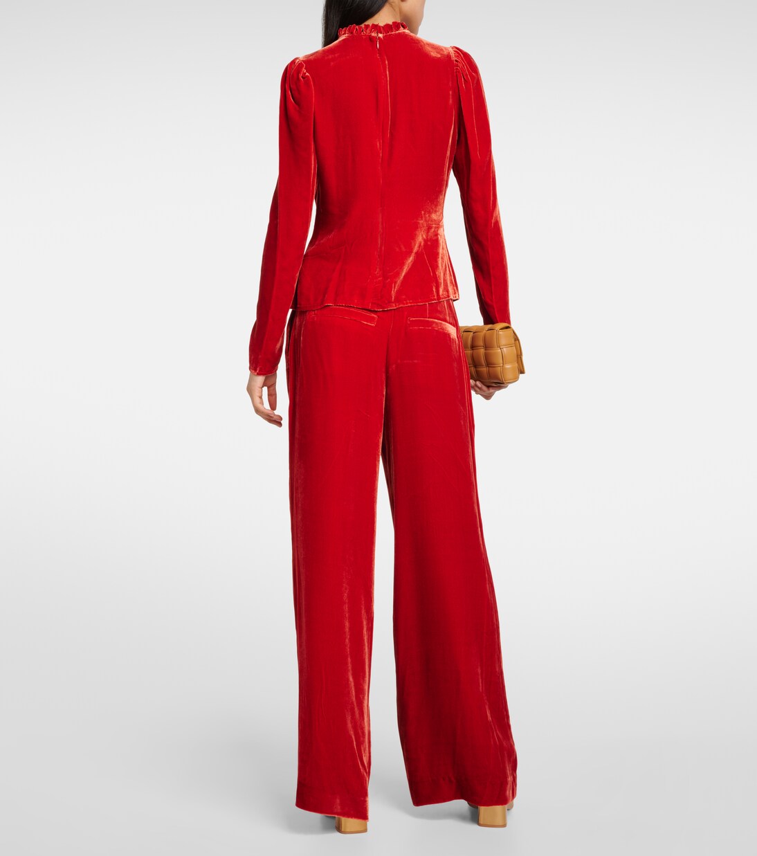 Bluse Mariene aus Samt | Ulla Johnson