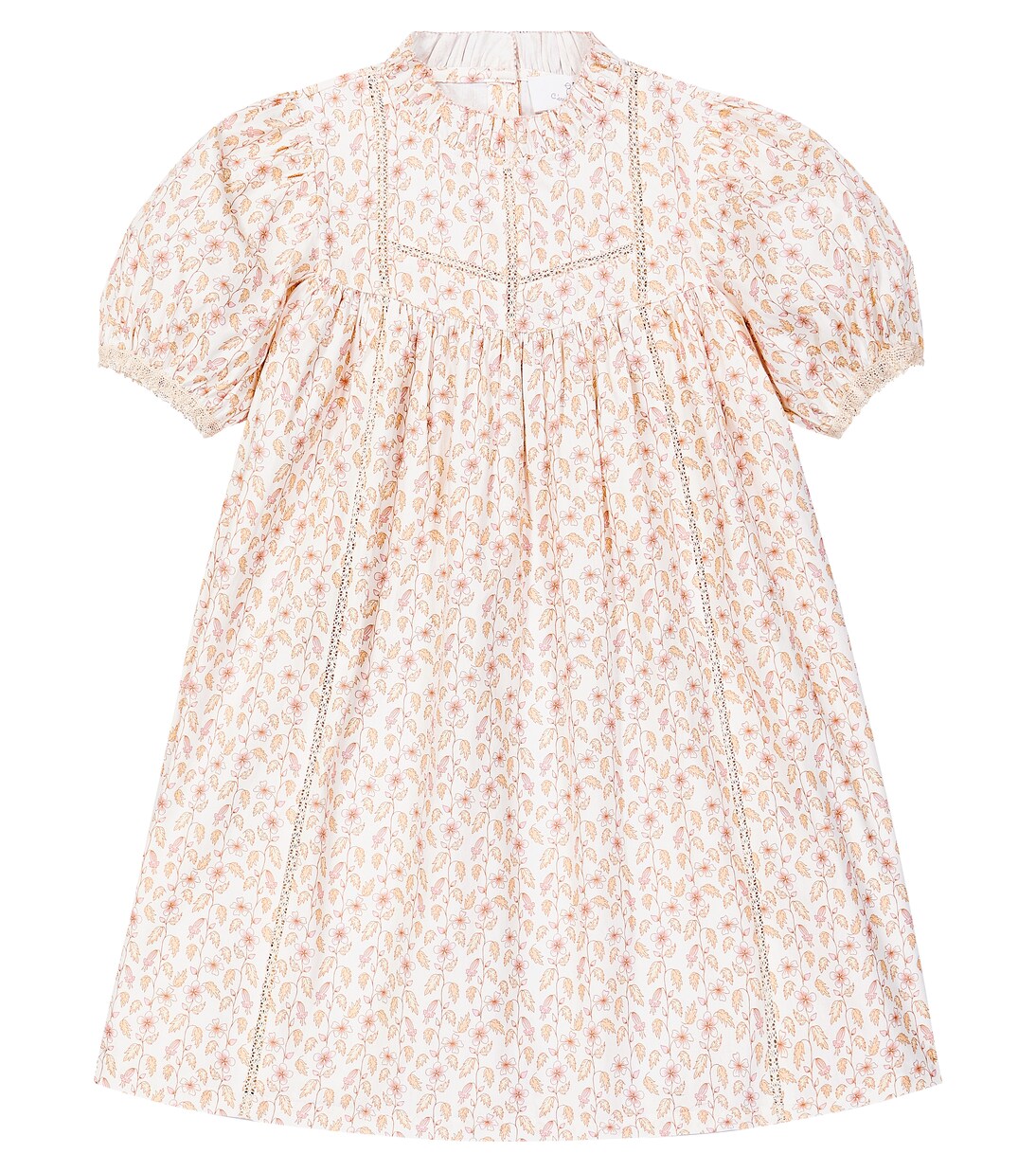 Bedrucktes Kleid Monica aus einem Baumwollgemisch | C'era Una Volta